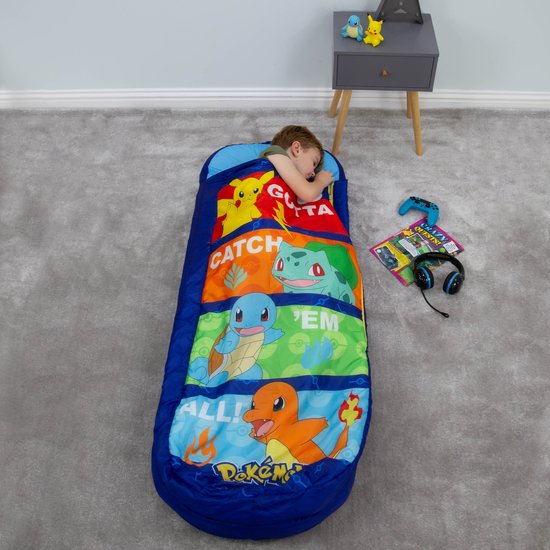Ready Bed - Kinderluchtbed met slaapzak - Pokemon -kinderluchtbed - met dekbed — afbeelding 5