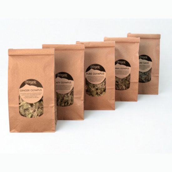 Oh!rganic Fan Pack - Griekse bergthee - Munt, Gember, Salie & Tijm - BIO
