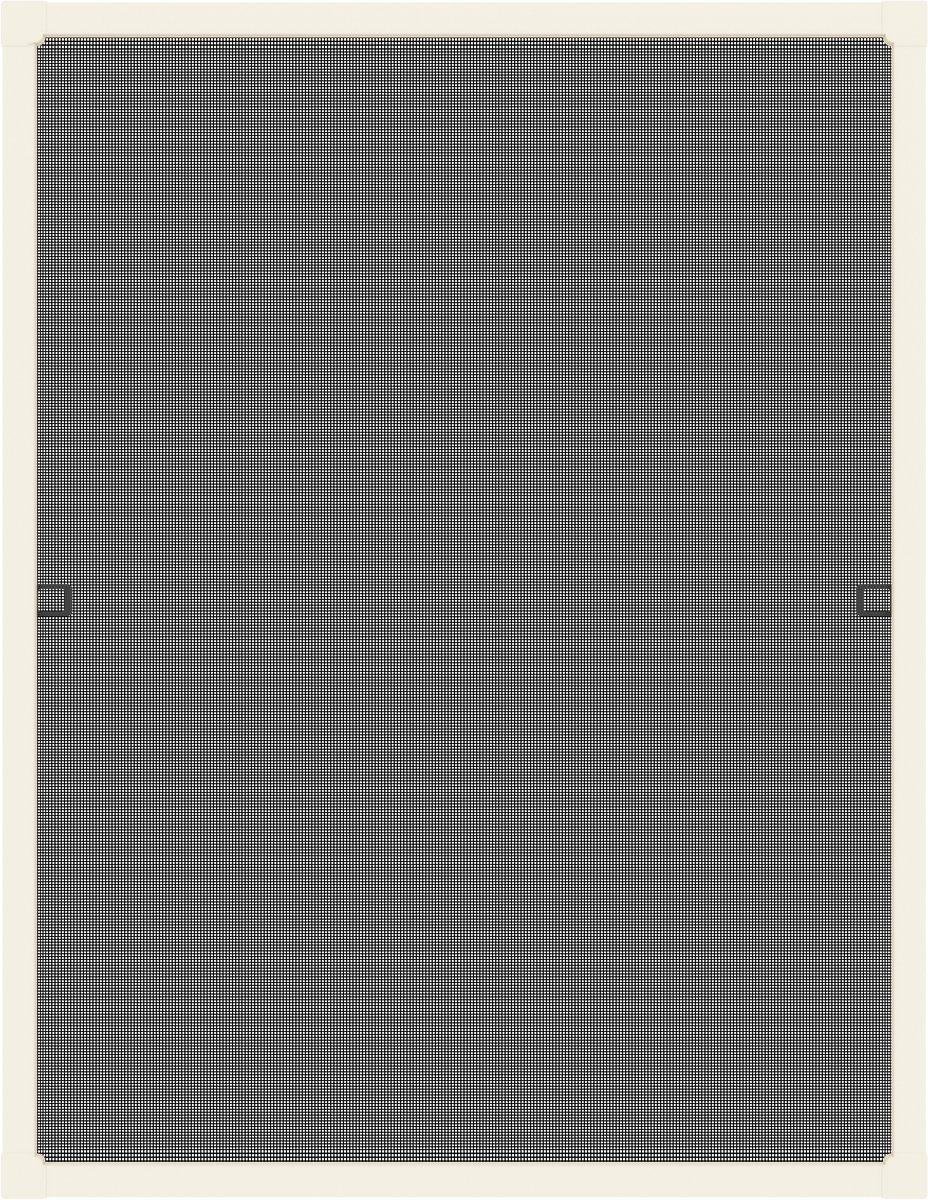 Livn voorzethor raam Basic 80x100cm wit - Zonder schroeven te monteren - Eenvoudig weg te 