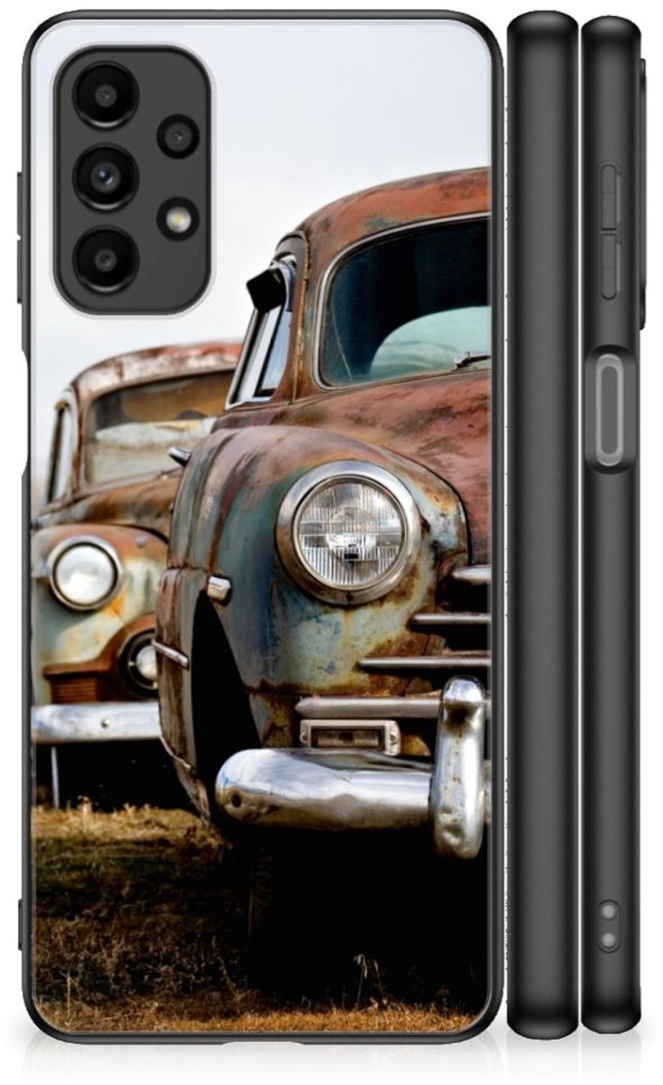Samsung Galaxy A13 4G Silicone Back Case Vintage Auto