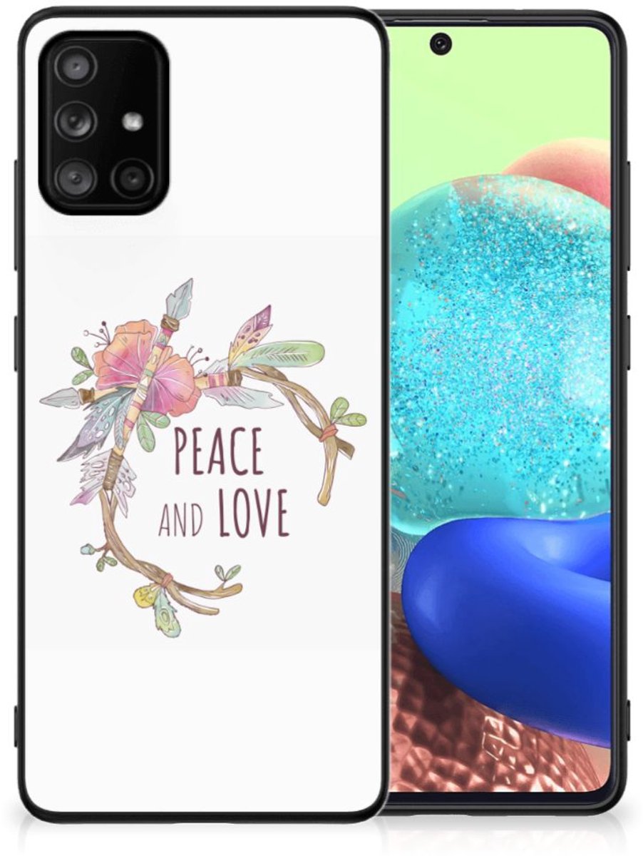 Samsung Galaxy A71 Hoesje Boho Text