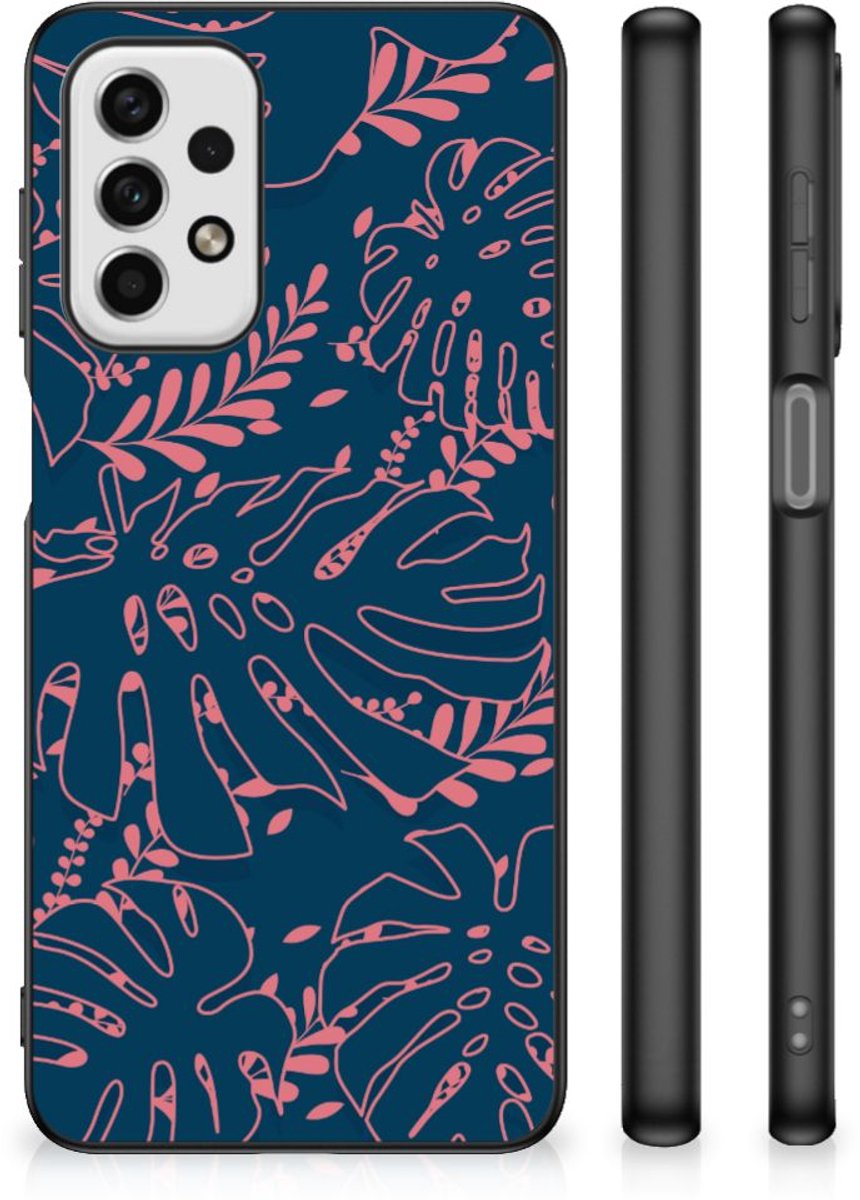 Samsung Galaxy A23 Bloemen Hoesje Palm Leaves