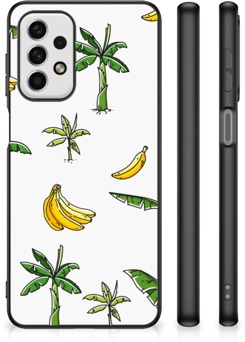 Back Cover voor Samsung Galaxy A23 Bloemen Hoesje Banana Tree
