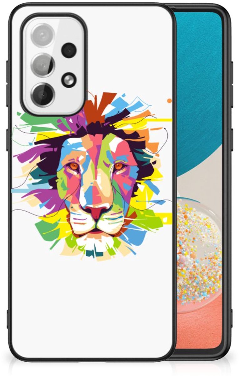 Samsung Galaxy A73 Hoesje Lion Color