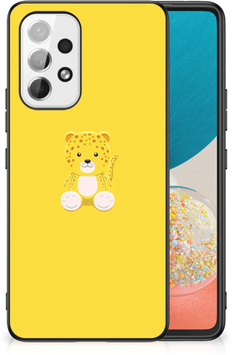 Samsung Galaxy A53 Hoesje Baby Leopard