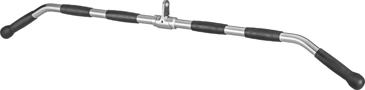 Gymtek® Lat Pulley - Roeigreep - Lat Pulldown - Kabelgreep - Gebogen - 120 cm - Krachttraining