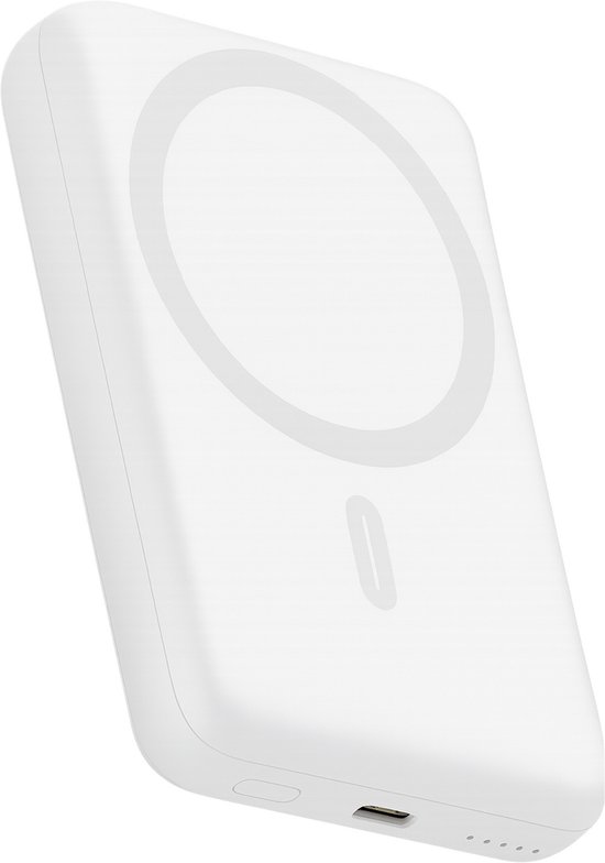 Golden Sound Powerbank 10.000 mAh Wit Magnetisch Opladen - Golden - €34,99