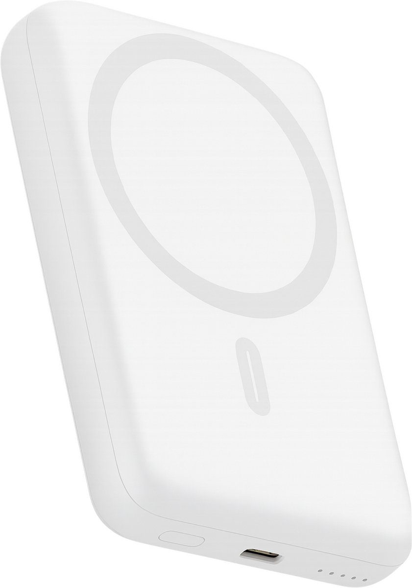Golden Sound Powerbank 10.000 mAh Wit Magnetisch Opladen