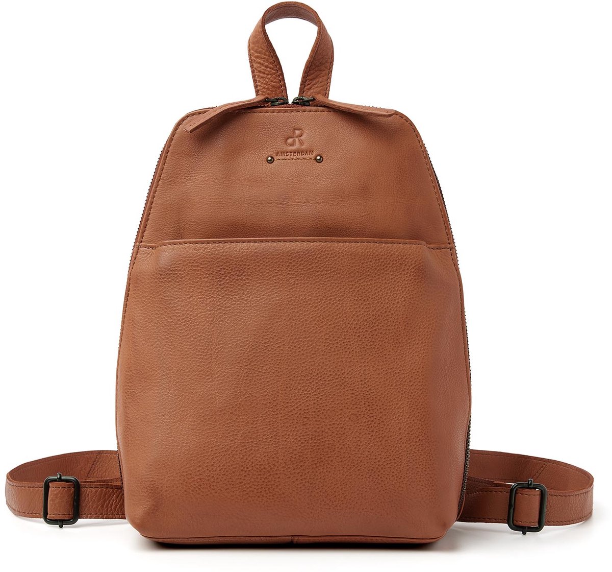 Rugtas van dR Amsterdam | Rugtas leer dames | Leren tas | Leren rugzak | Leren rugzak dames | Rugzak leer | Leren rugzakje dames | 933690