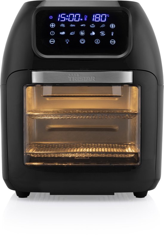 Tristar FR-6964 Airfryer Oven XXL 10L 1800W Zwart - Tristar - €89,99