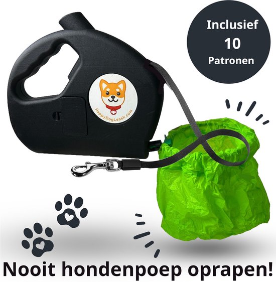 Poepzakhouder Limpa - Hond - Blauw - Incl. Poepzakjes
