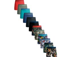 Muchachomalo – Boxershort Heren – Normale Lengte – Onderbroeken Heren – Boxershort – Ondergoed – 95% Katoen – 12 Pack – Maat M