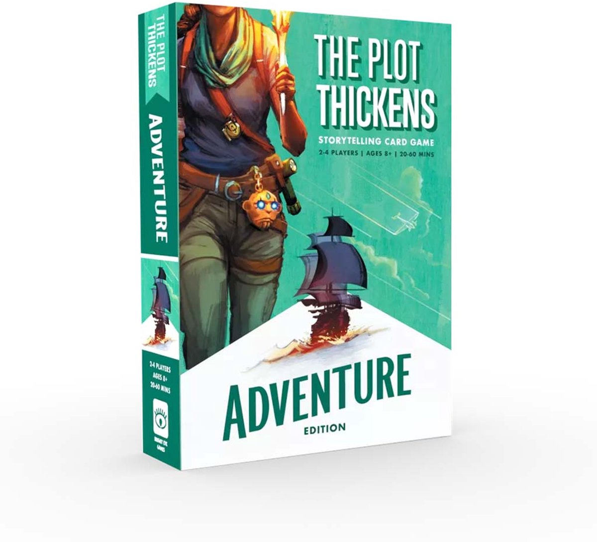 The Plot Thickens: Adventure Edition - Verhalend Kaartspel - 3-4 Spelers - Vanaf 14 Jaar - Engels