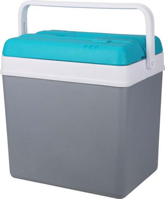 Excellent Houseware koelbox - 24 L - kunststof - grijs - 36 x 27 x 40 cm van Excellent Houseware — afbeelding 4