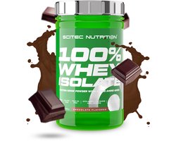Scitec Nutrition Scitec Nutrition ® - 100% Whey Isolate (700 gram - Chocolate) - Chocolade - 28 eiwitshakes - whey protein isolate - whey isolaat - poeder