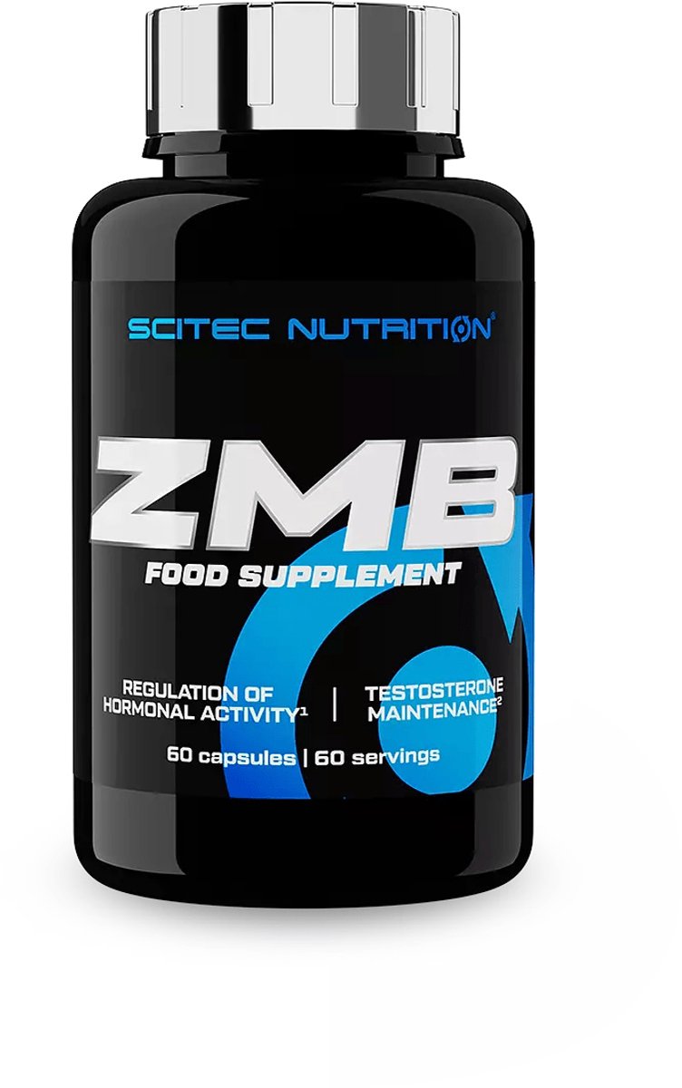 Scitec Nutrition® - ZMB (60 capsules) - Zink - Magnesium - Vitamine B6 - supplement