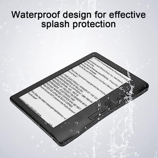 WNHB® E-reader 7 Inch - 16 GB Geheugen - Inclusief Hoes Screenprotector en Oortjes - Geschikt voor Luisterboeken en eBooks - Zwart - Complete Set van Merkloos — afbeelding 3