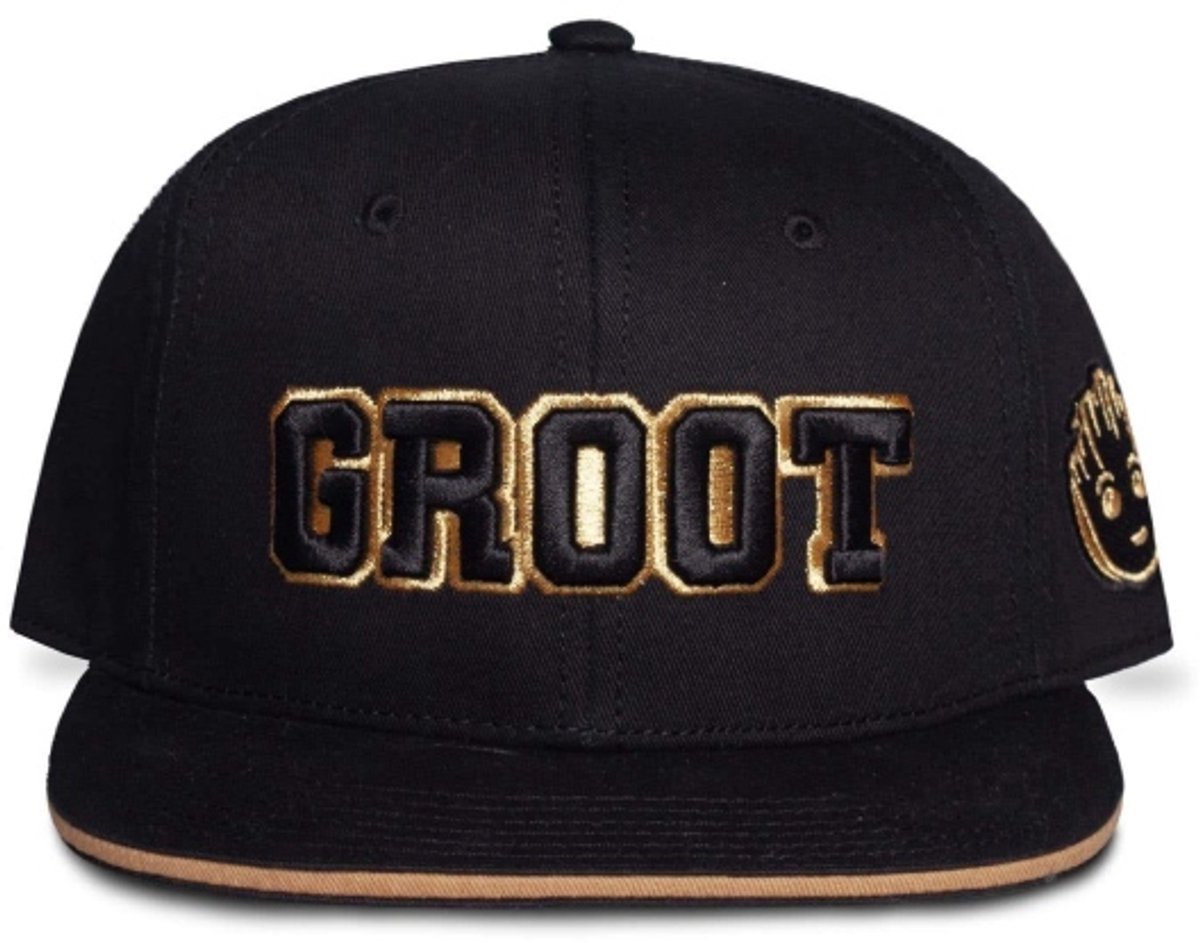 Marvel Guardians Of The Galaxy - Groot Snapback Pet - Zwart