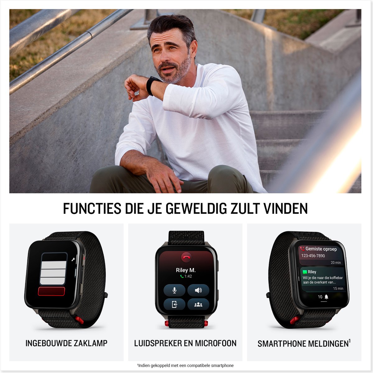 Garmin Venu X1 - Dunste AMOLED-smartwatch, 8 dagen batterij thumbnail 6