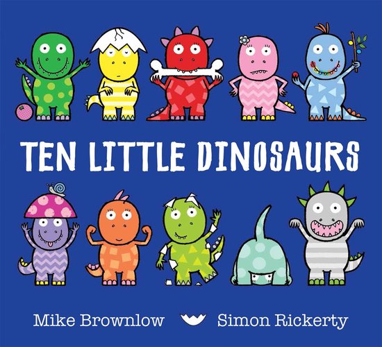 Ten Little Dinosaurs - cover