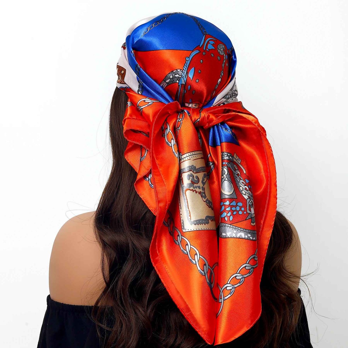 Zomer sjaal - Festival - Headscarf - Festival accessoire - Bandana - Glans