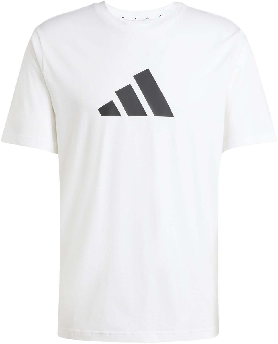 Adidas Sport M Fi 3Bar T-Shirt Sportwear Volwassen Wit