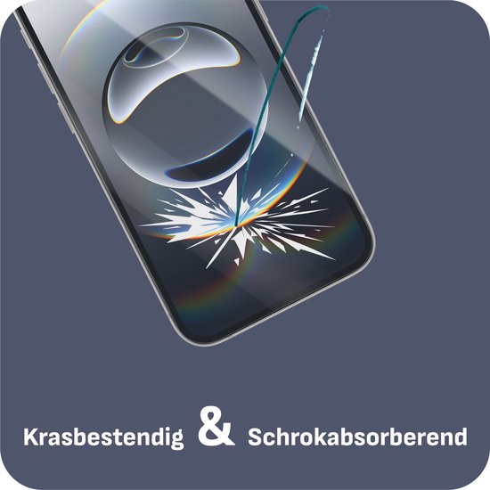 Protection d'écran en Tempered Glass Cazy pour iPhone 16e - Transparent