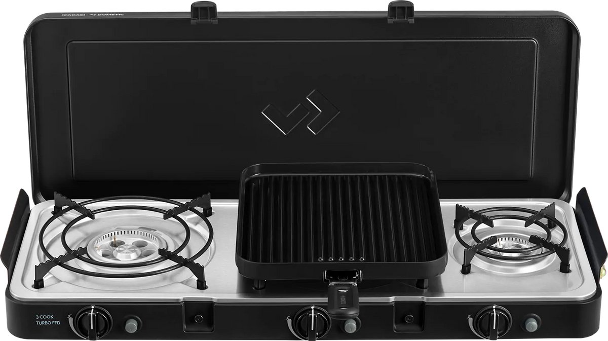 Cadac 3 Cook Turbo FFD Deluxe - Luxe Camping Kooktoestel - 3 Branders