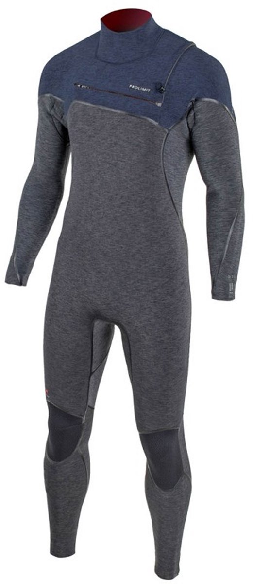 Prolimit Mercury TR Free-X 6/4 FTM Wetsuit – Heren – XL/54 – Zwart/Blauw
