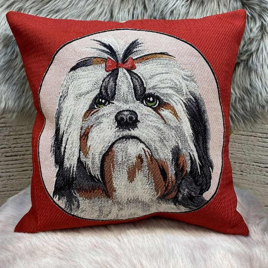 Coussin koho Picasso Dog Power 45x45 - Moderne - Salon - Salon - Chambre - Salle à manger - Sierkussen - Housse de coussin - Motif Chat