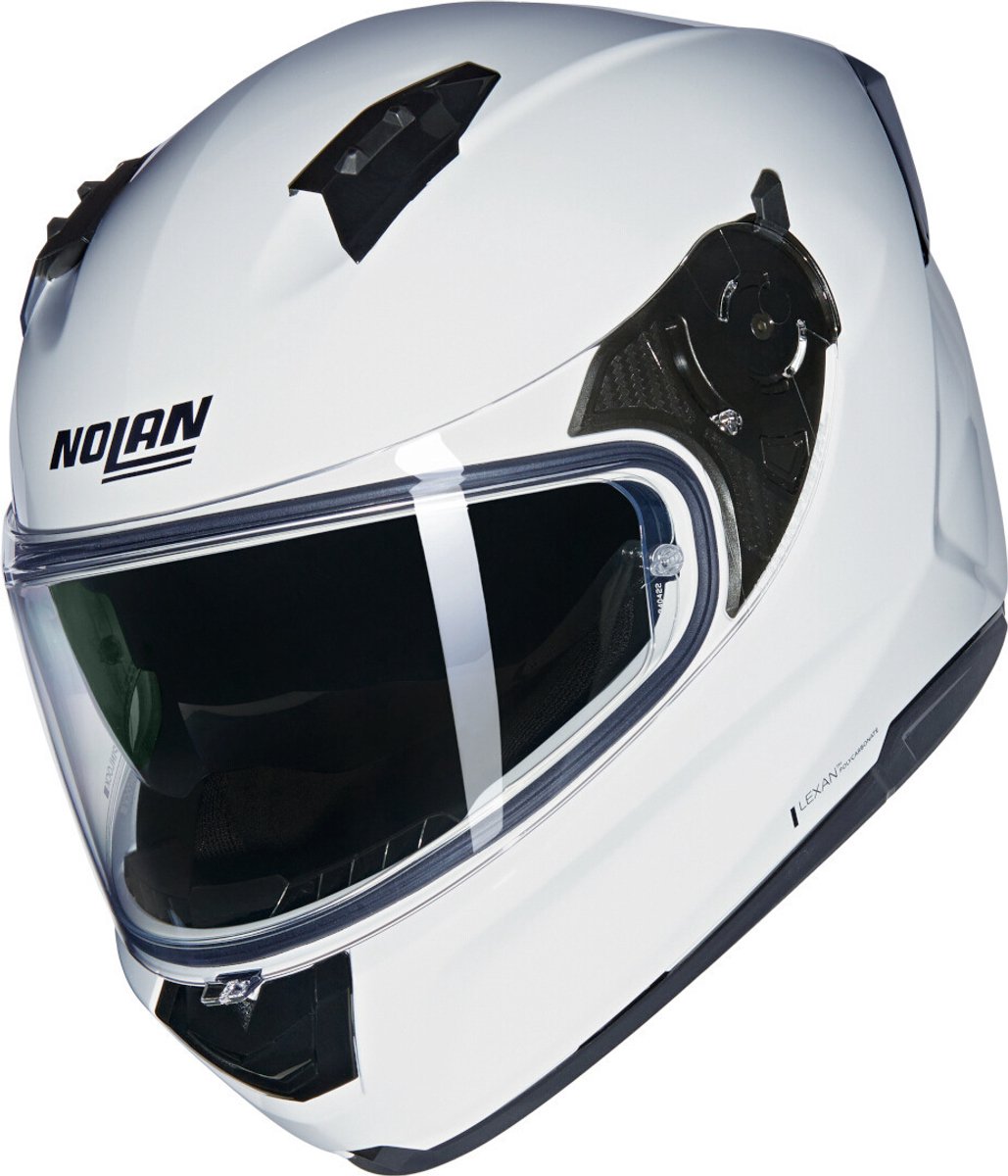 Nolan N60-6 Classico 305 Wit Metal Integraalhelm - Maat XS - Helm