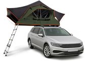 Daktent Lago - 2-personen - Incl. Matras - Zwart / Olijfgroen