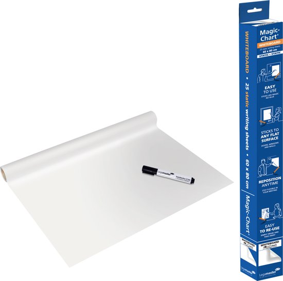 Legamaster Magic-Chart whiteboard folie 60x80cm