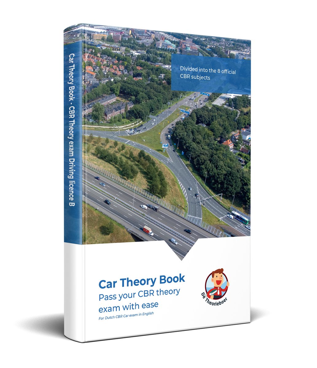 Omslag van Auto Theorieboek Engels 2026 - Car Theory Book Drivers License B - De Theorieboer