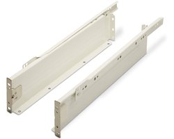 Ladesysteem MetaalBox Ladehoogte: 86 mm / Nominale lengte: 450 mm crème wit Lade Ladesysteem van SO-TECH