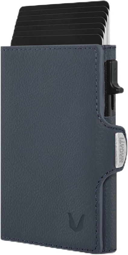 Motorola One Vision Portemonnee Hoesje Met Kaarthouder Blauw