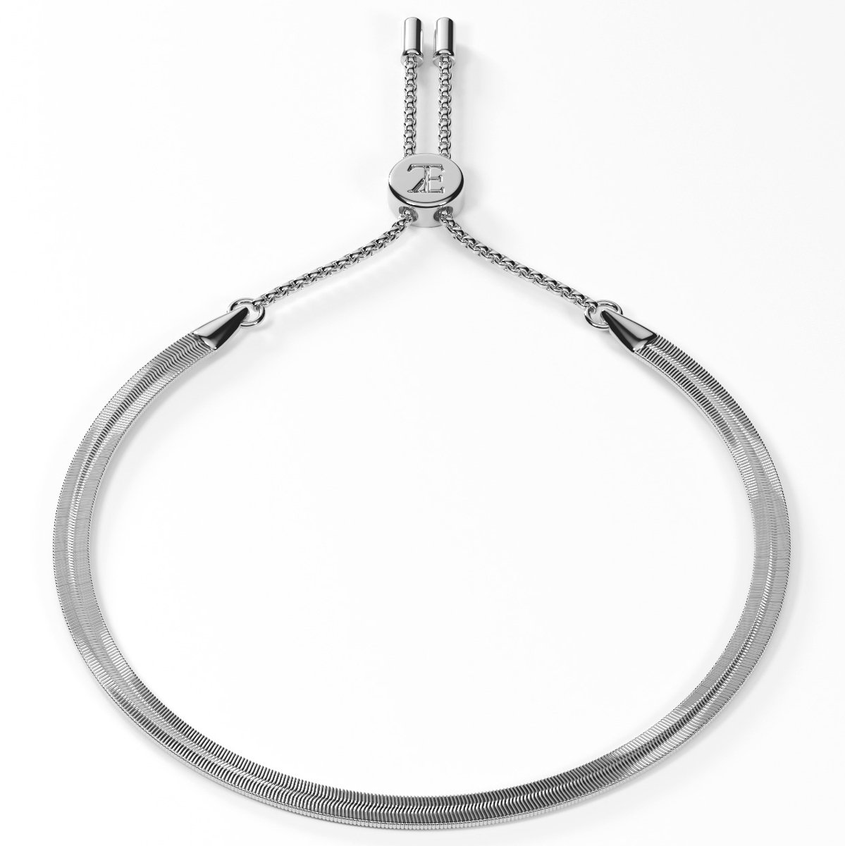 Elysian Armband Dames - 316L Roestvrij Staal - Rhodium - Luxe geschenkdoos - 16 + 4 cm