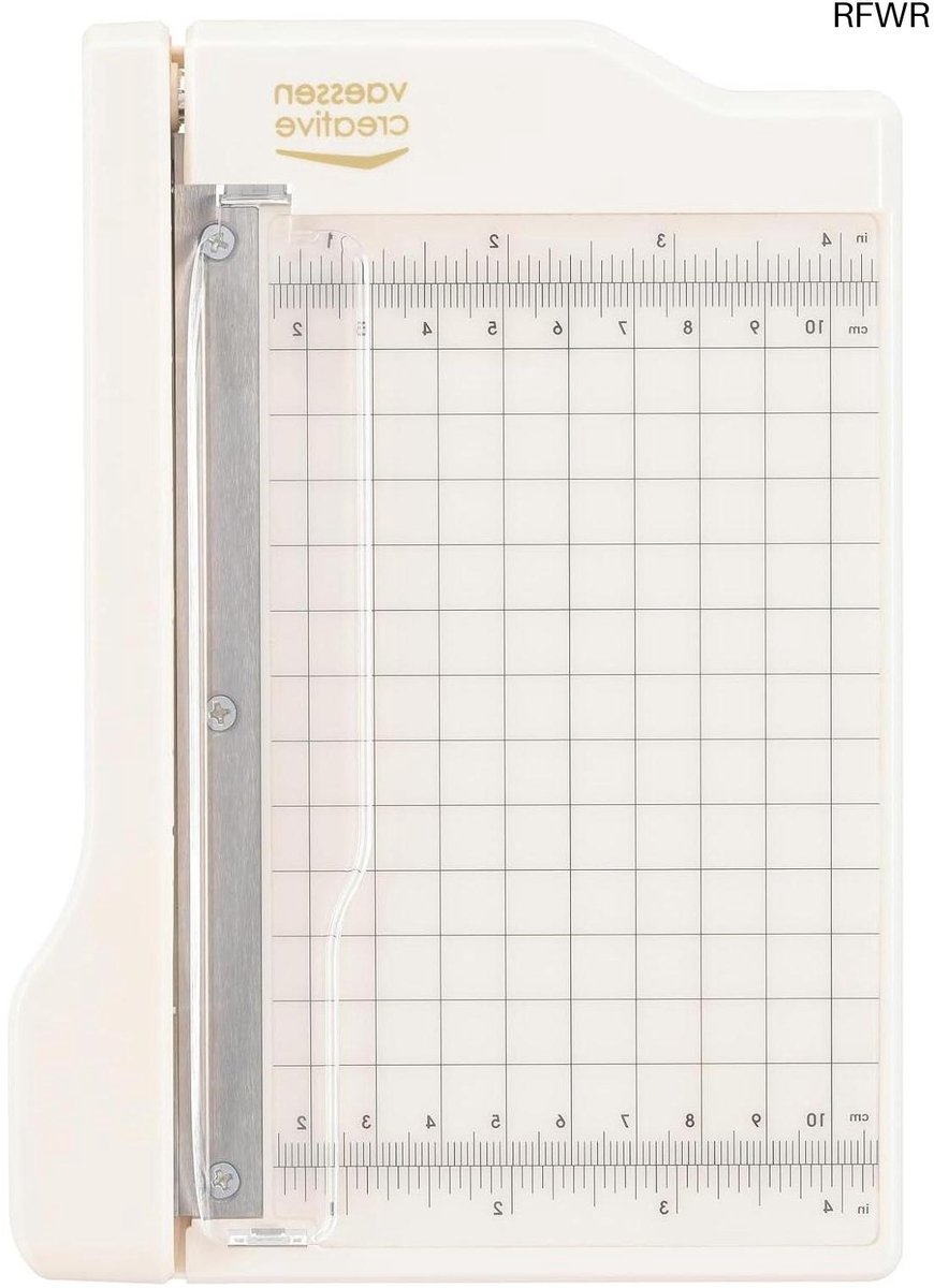 RFWR® Mini Guillotine papiersnijder 4 x 6 inch - Handige snijoplossing voor knutselen
