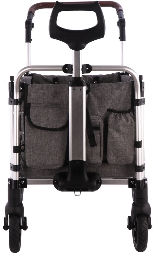 FUXTEC Bolderkar FX-CTL900 - Opvouwbaar - grijs van FUXTEC — afbeelding 3