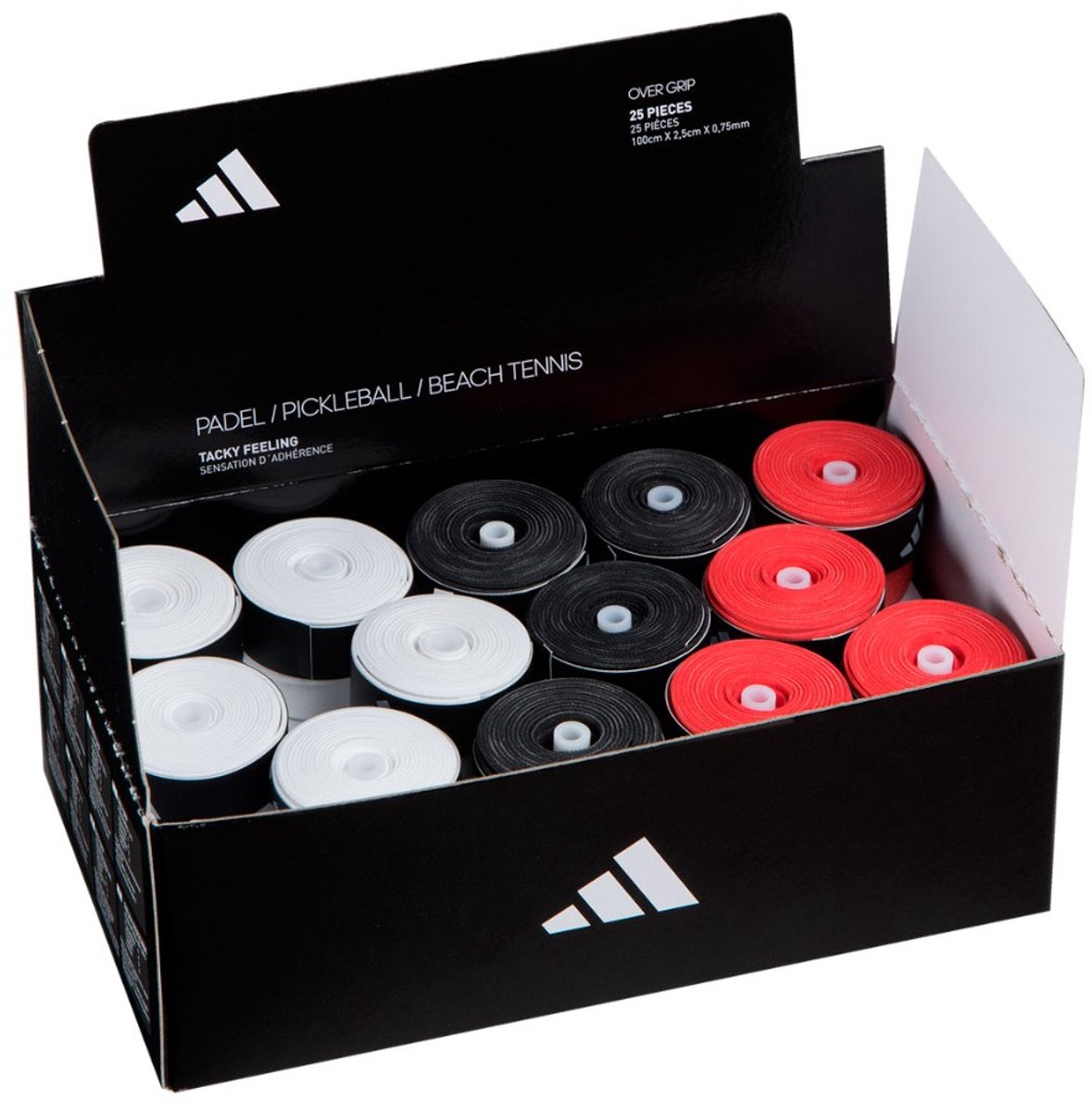 Adidas Box 25X Padel Overgrip Zwart
