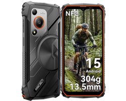 OSCAL MARINE 1 Robuuste Smartphone - 12GB RAM - 128GB ROM - 5100mAh - 6.56 Inch - IP68 Waterdicht - Dual SIM - Android 15 - NFC - Oranje