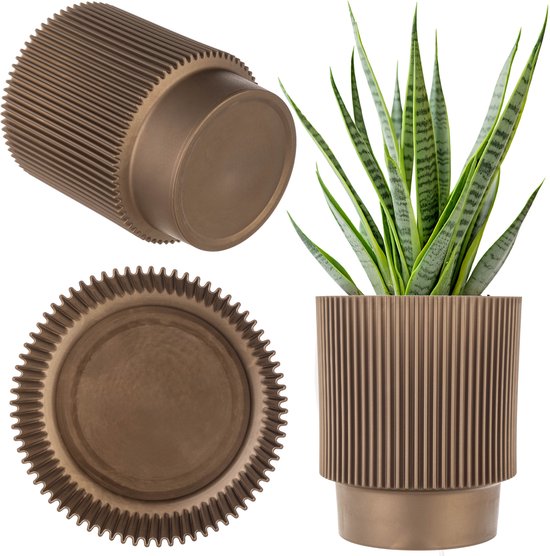 Bloempot 40 X 38 Cm - Plantenpot 38l - Groen Bloempot 40 X 38 Cm - Plantenpot 38l - Groen