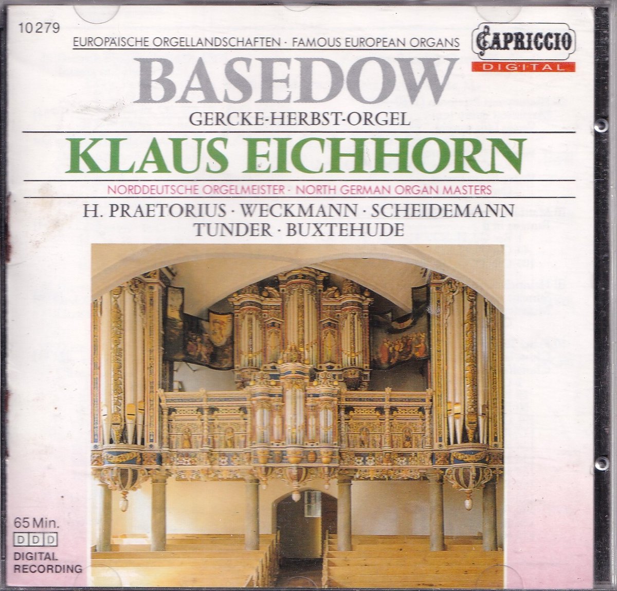 Gercke-herbst-orgel Basedow - Klaus Eichhorn bespeelt het Gercke-Herbst-Orgel te Basedow