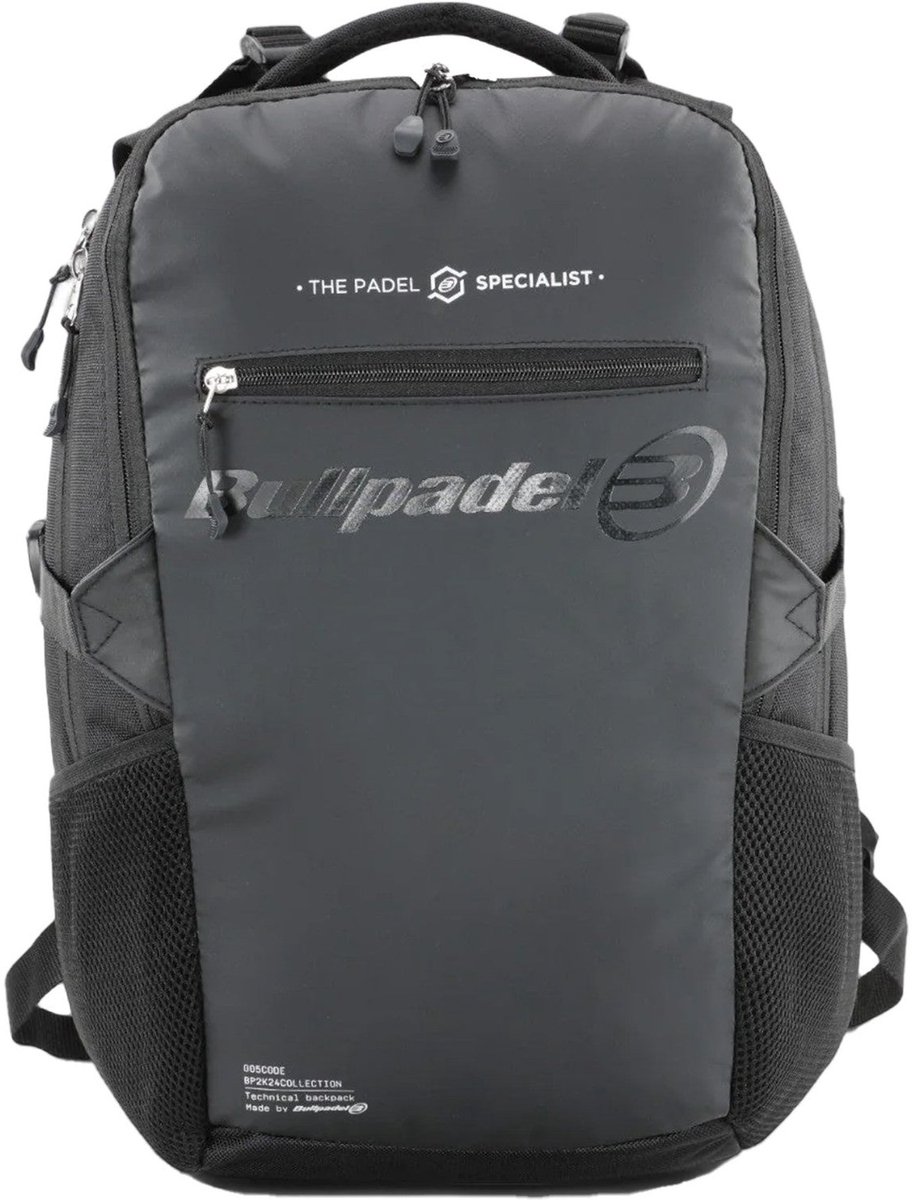 Bullpadel Backpack Tech Black 2025