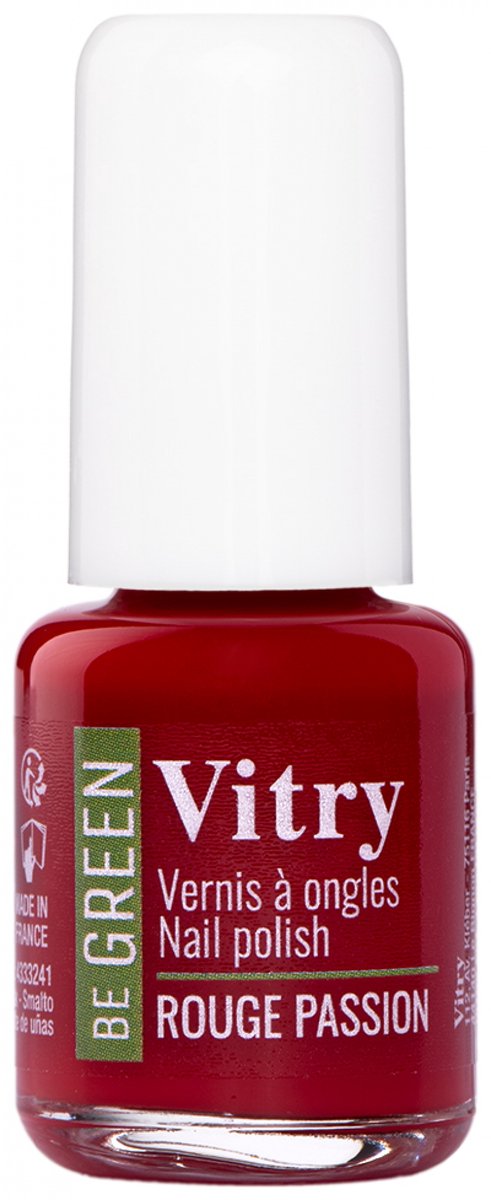 Vitry Be Green Nagellak 6 ml (Kleur : Passie Rood)