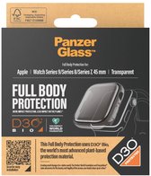 PanzerGlass Screenprotector geschikt voor Apple Watch - 45 mm Glazen | PanzerGlass Full Body Protector - Case Friendly