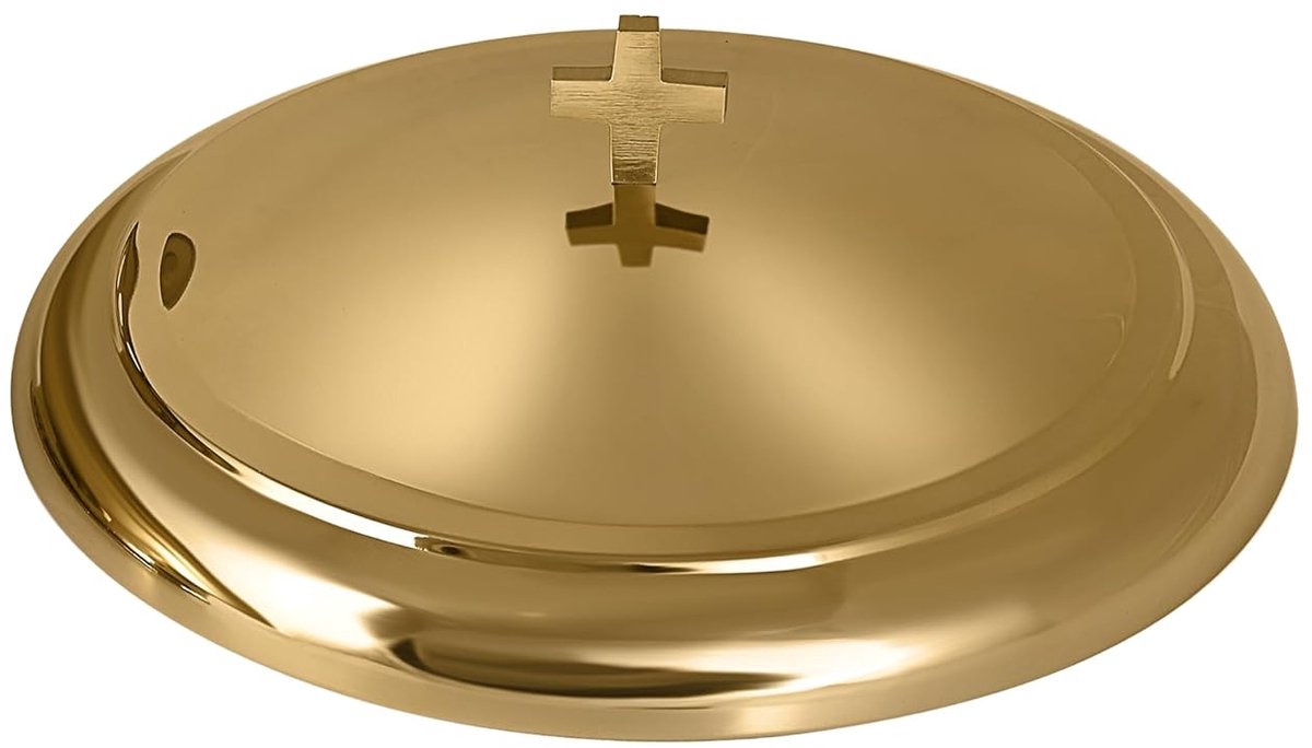Premium Communie Tray Cover - Roestvrij staal - Goudkleurig