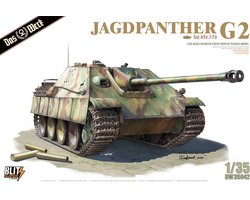 Das Werk Modelbouwpakket Militaire voertuigen - 35042 Jagdpanther G2 - Sd.Kfz. 173 - Tankjager Plastic - 1:35 - Modelbouw