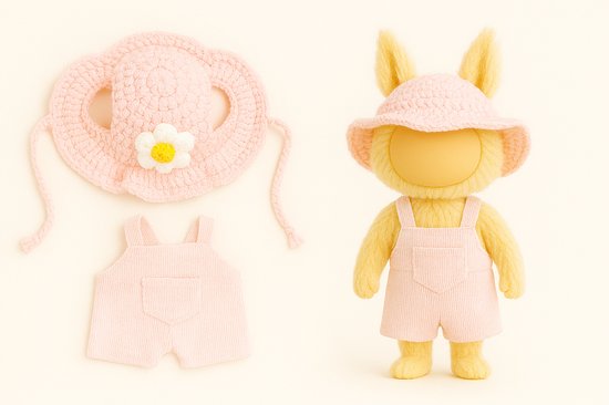 Mini ropa de felpa para muñecas de 17cm, accesorios para trajes, Kpop