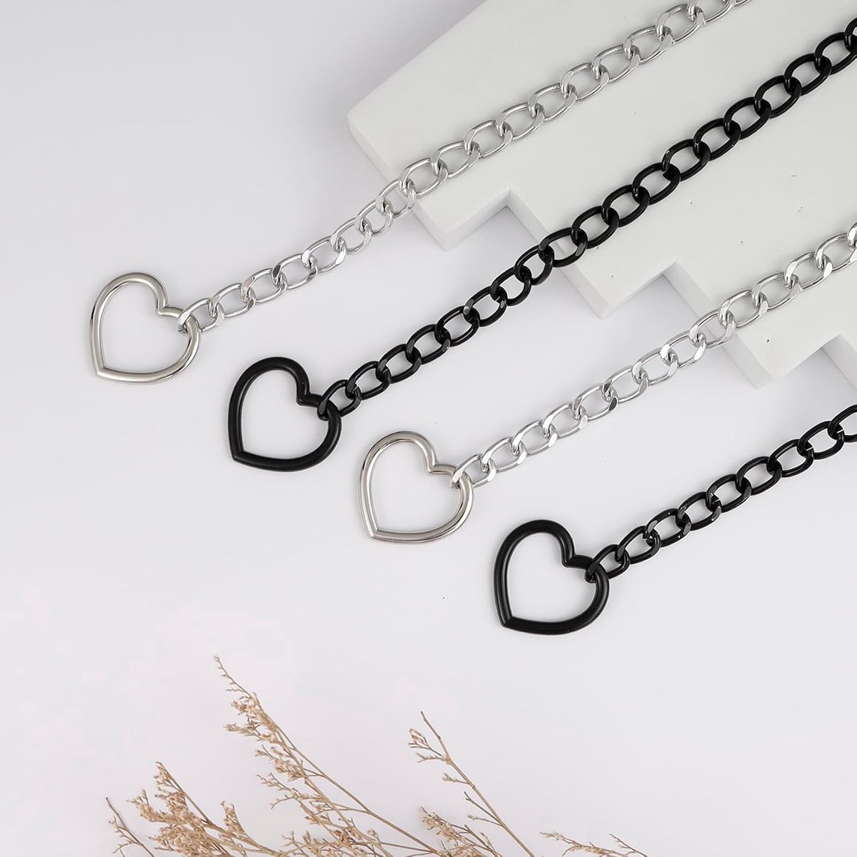 Heren ketting, speelkaart hanger ketting, vintage gothic schoppen aas ketting in roestvrij staal, rood, 60, 60 Heren ketting, speelkaart hanger ketting, vintage gothic schoppen aas ketting in roestvrij staal, rood, 60, 60